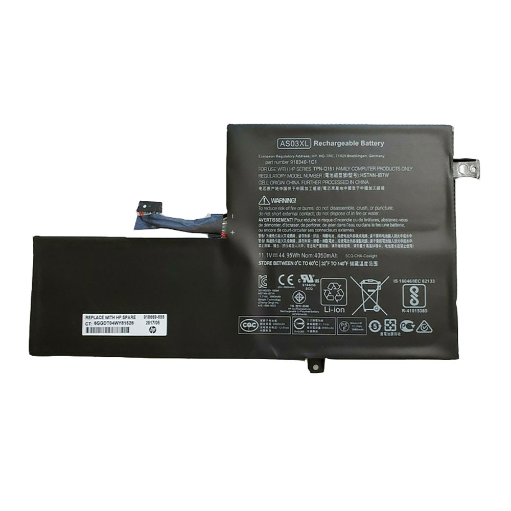 Batería ordenador 44.95Wh 11.1V TPN-Q151