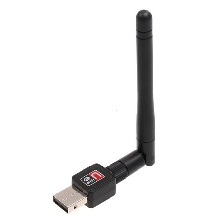  Adaptador WiFi inalámbrico Mini 150M USB LAN 802.11 n/g/b con antena