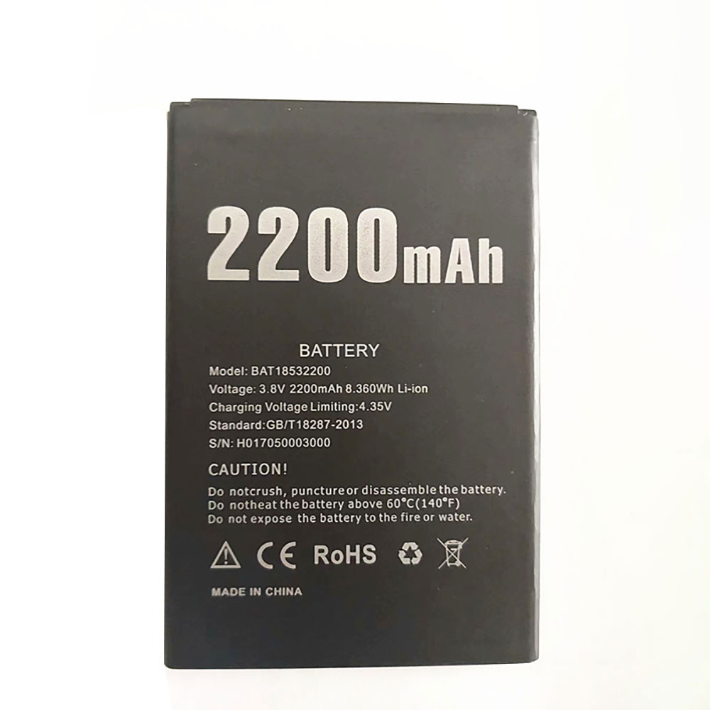 Batería  2200mAh 3.8V/4.35V BAT18532200