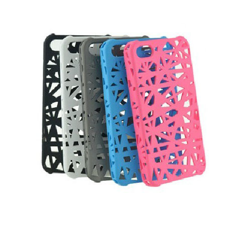  Snap-

On Hollow Bird Nest Ventilation Cooling Case Cover for 

Iphone4 4S
