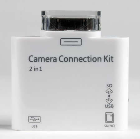  USB Keyboad SD camera connection kit Apple 

iPad 2 IN 1