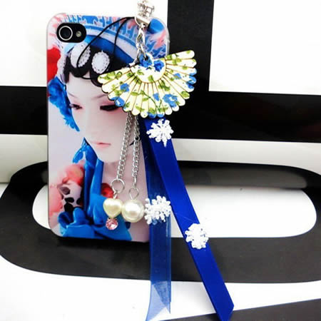  Chinese style Peking Opera facial make-up phone case for iphone4/4s 5