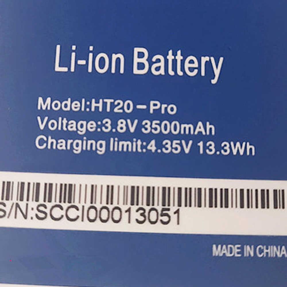 Batería  3500mAh 13.3Wh 3.8V/4.35V HT20-Pro