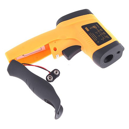  Termómetro-pistola digital LCD de infrarrojos sin contacto