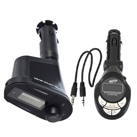  LCD Car Kit MP3 Player Wireless FM Transmitter USB 2.0 Modulator+ Remote Control