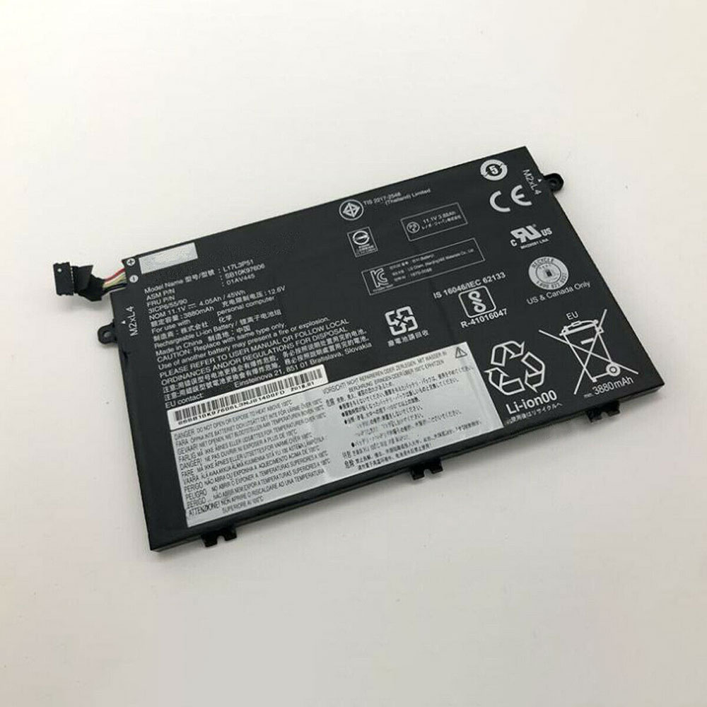 Batería ordenador 45Wh 11.1V L17L3P51