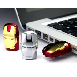  The unique iron man model USB 2.0 Enough Memory Stick Flash pen Drive 8G P51