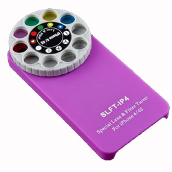  Holga Special Lens & Filter Turret Fashion Case Cover for iPhone 4 4S