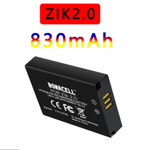 Batería  830mAh 3.7V/4.2V Zik2.0