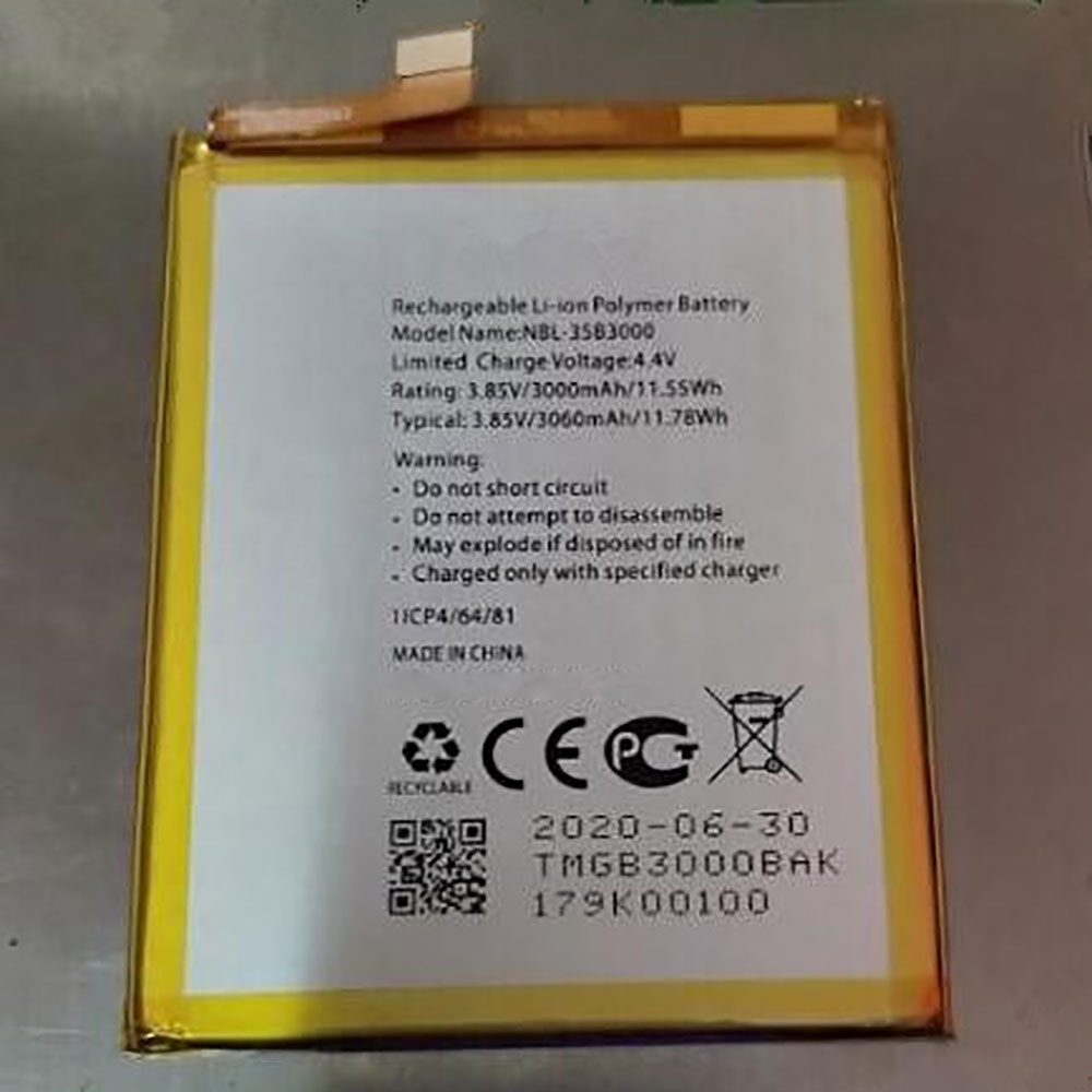 Batería  3200Mah /12.32Wh 3.85V 3200-baterias-3100mAh/TP-LINK-NBL-35A3200
