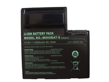 Batería ordenador 4400mAh 14.8V BAT-baterias-24.4WH-/CLEVO-6-87-M860S-454