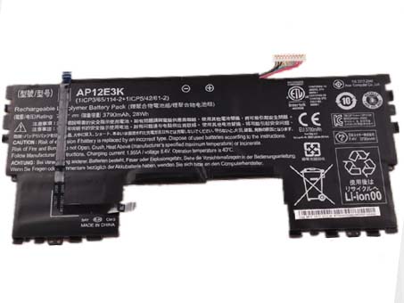 Batería ordenador 3790mah 7.4V AP12E3K-baterias-3790mAh-/ACER-AP12E3K
