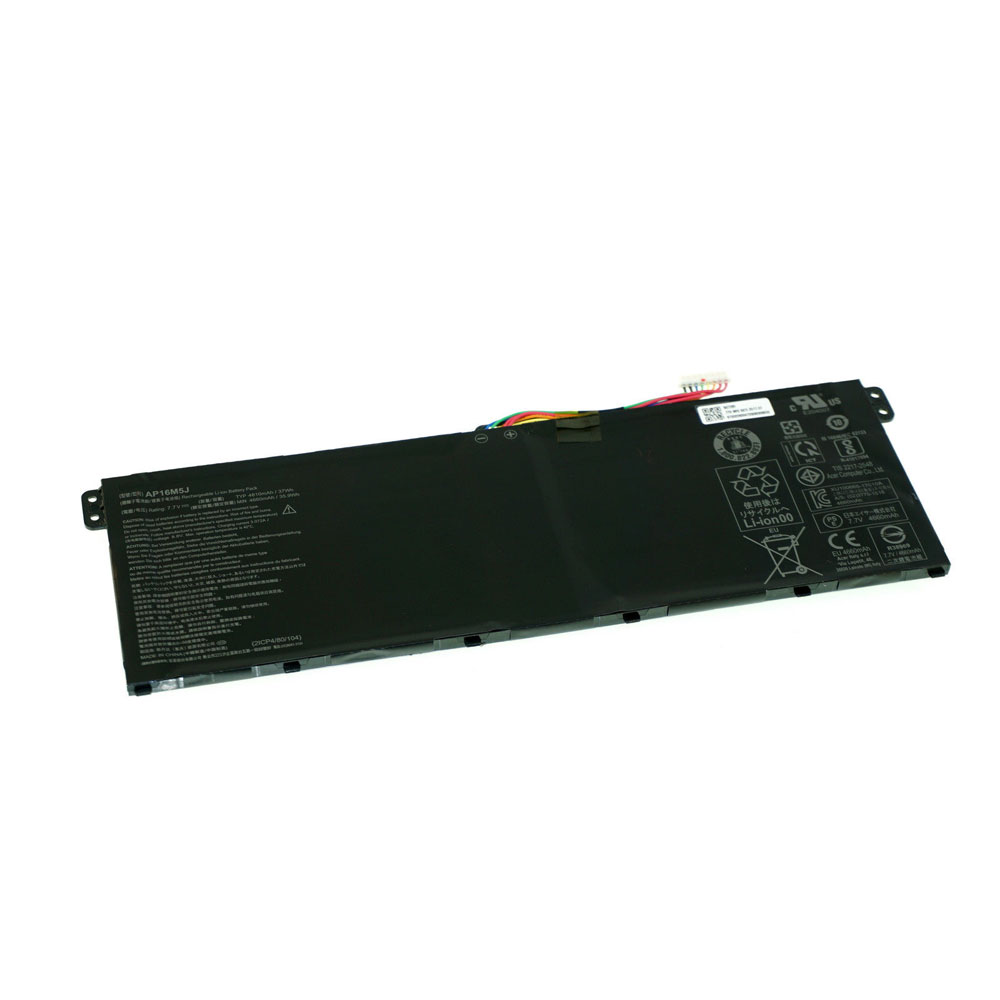 Batería ordenador 37Wh/4810mAh 7.7V 2ICP4/80/104-baterias-37Wh/ACER-AP16M5J