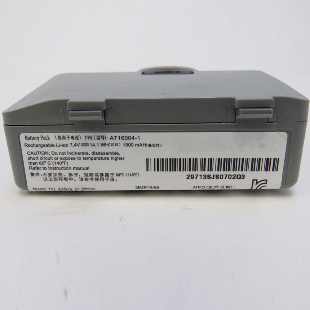 Batería  1900MAH/14.1WH 7.4V AT16004-1-baterias-1900MAH/ZEBRA-AT16004-1
