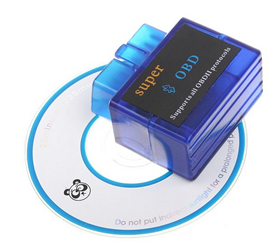 Batería ordenador portátil V1.5 Super Mini 

ELM327 OBD2 OBD-II Bluetooth CAN-BUS Auto Diagnostic Tool