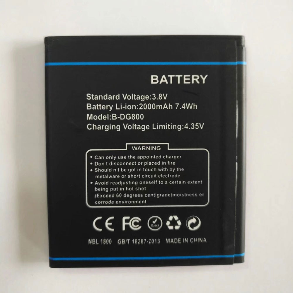 Batería  2000mAh 3.8V/4.35V B-DG800