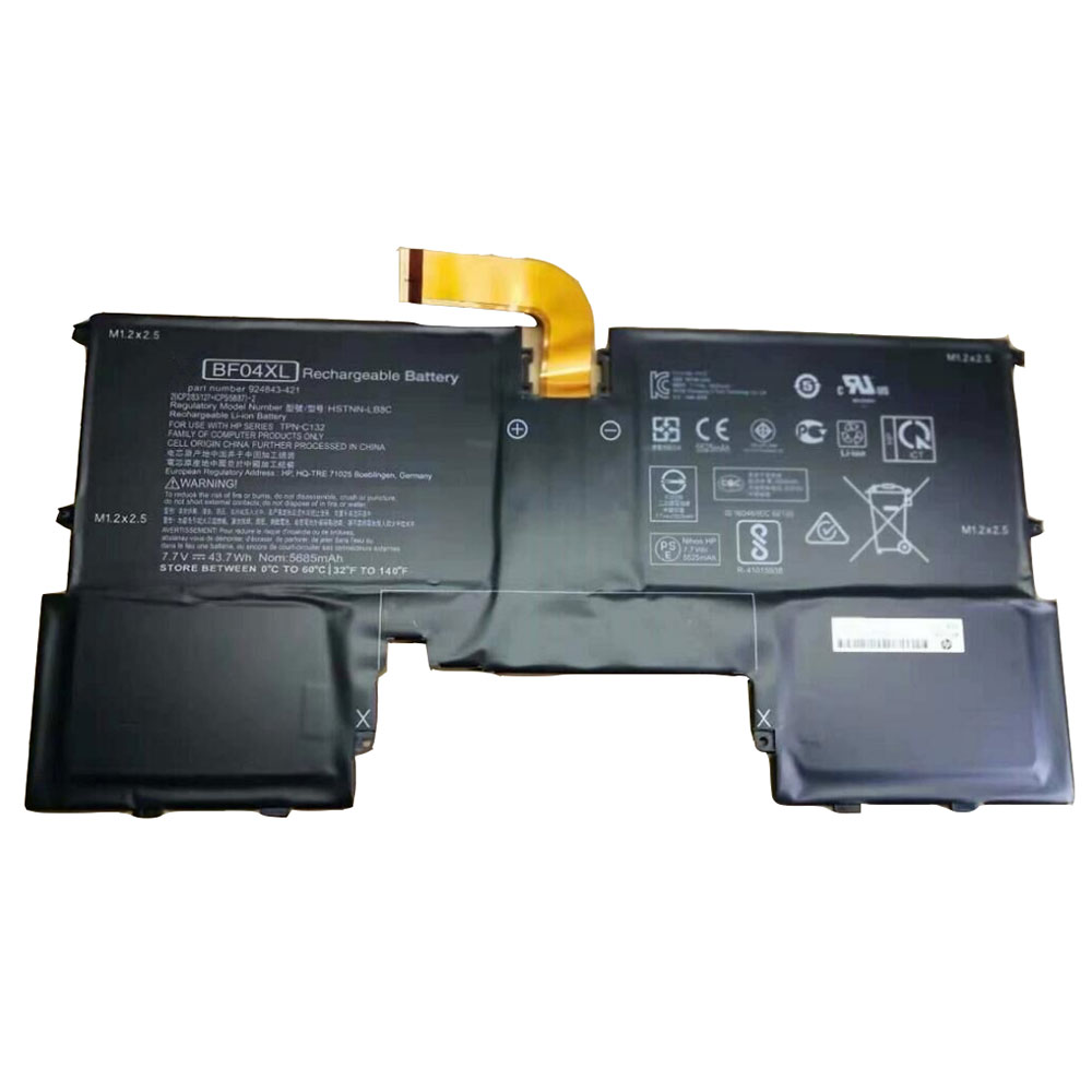Batería ordenador 43.7Wh/5685mAh 7.7V BF04XL-baterias-43.7Wh/HP-BF04XL