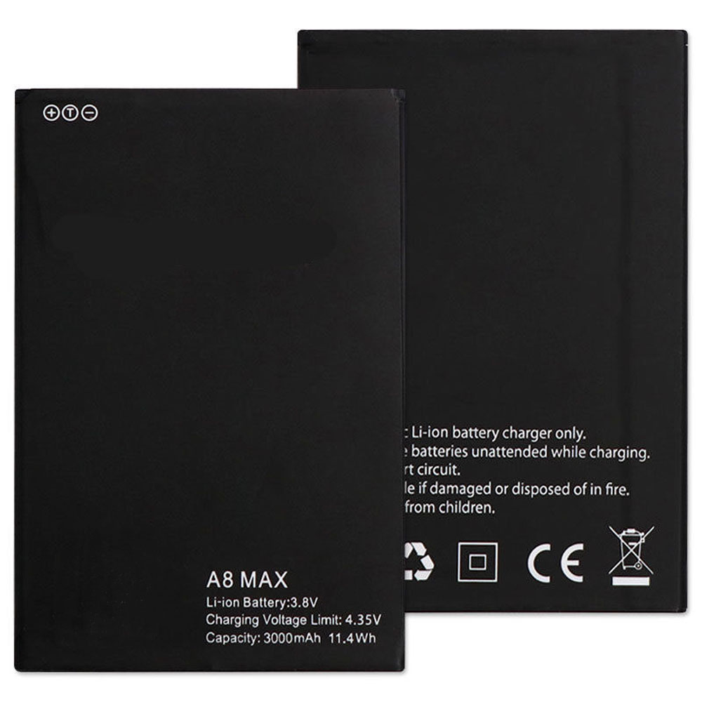 Batería  3000mAh/11.4WH 3.8V/4.35V A8_MAX-baterias-3000mAh/BLACKVIEW-A8_MAX