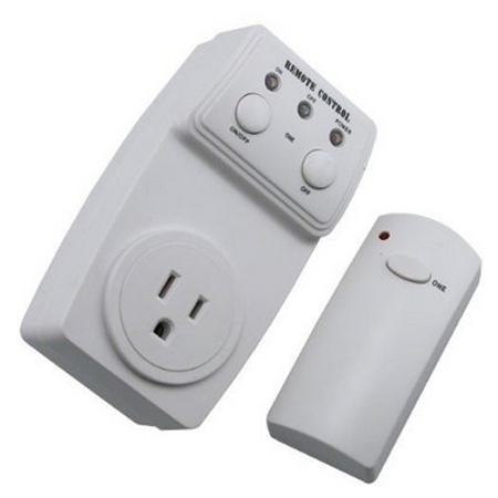 Batería ordenador portátil Wireless Remote Control AC Power Outlet Plug Switch
