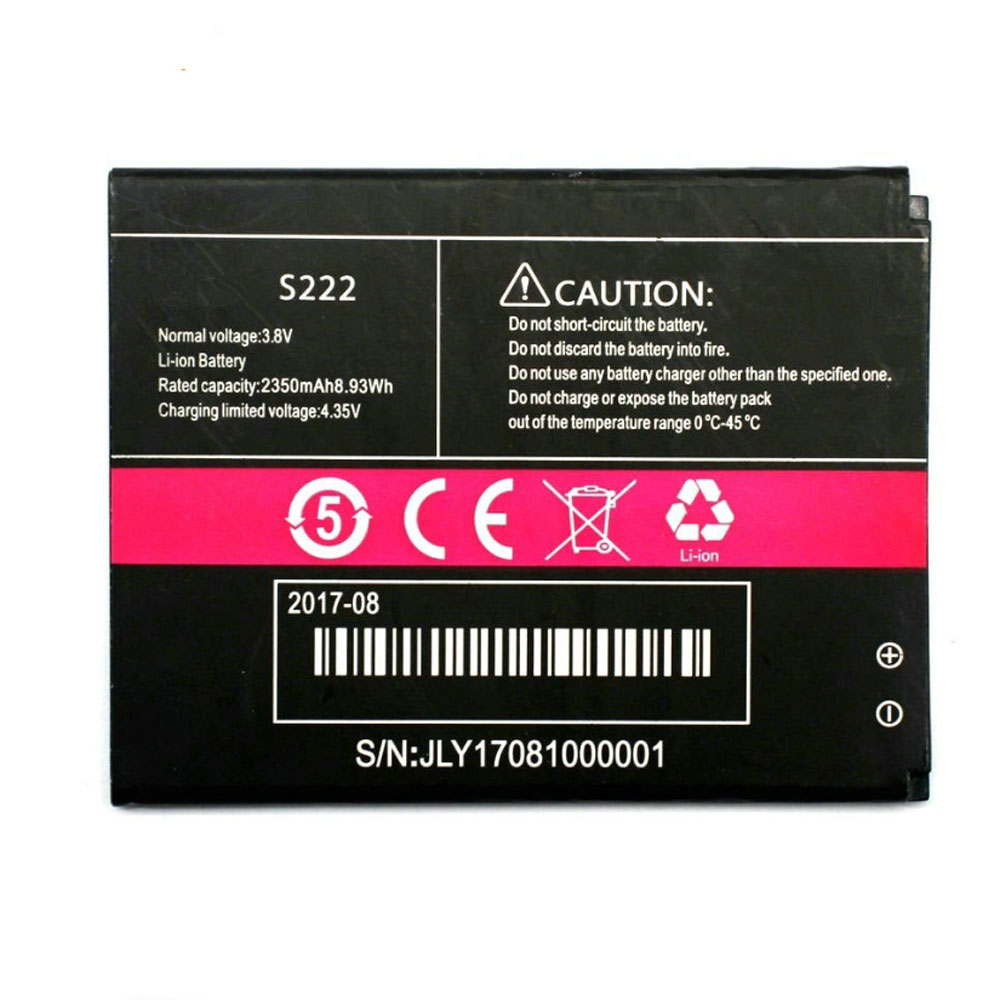 Batería  2350mAh/8.93WH 3.8V S222-baterias-2350mAh/CUBOT-S222