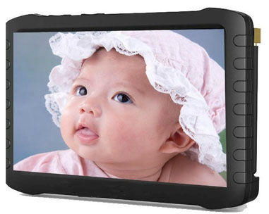 Batería ordenador portátil 2.4GHz Wireless Mini DVR,5inch Baby Monitor Receiver