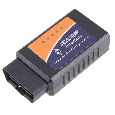 Batería ordenador portátil Interfaz de diagnóstico Bluetooth ELM327 OBD2 OBDII V1.4