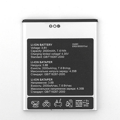 Batería  2000mAh/7.6WH 3.8V/4.35V B500