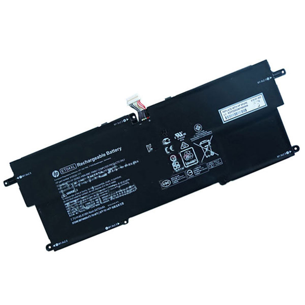 Batería ordenador 49.81Wh/6470mAh 7.7V ET04XL-baterias-49.81Wh/HP-ET04XL