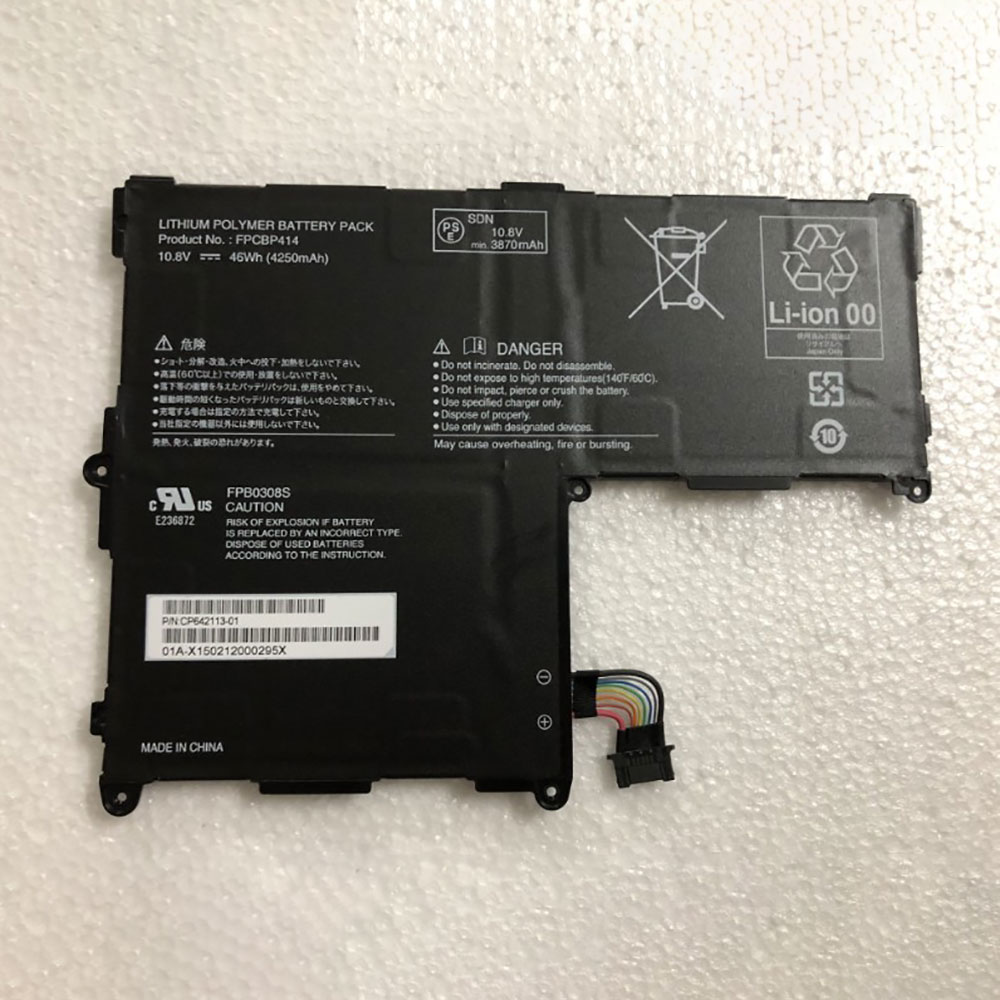 10.8V Fujitsu FPCBP414 Akkus