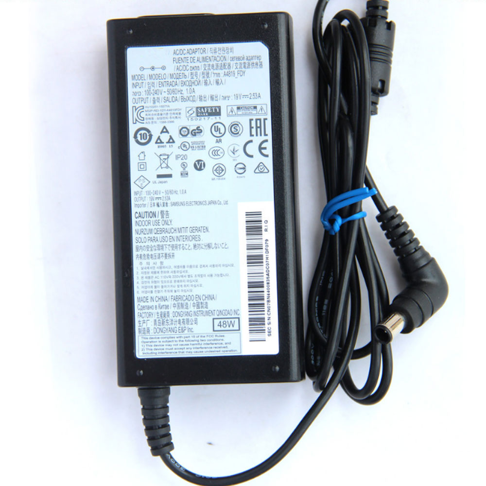 19V 2.53A 48W Samsung UN32J525D adapter