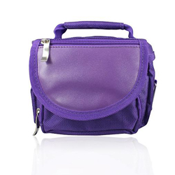Batería ordenador portátil Game Bag Carry Case for Nintendo DS Lite NDSi LL NDSi XL 3DS NDSL N3DS Purple