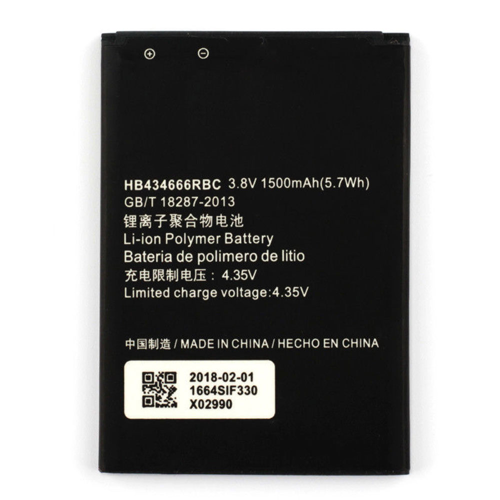 Batería  1500MAH/5.7Wh 3.8V/4.35V HB434666RBC-baterias-1500MAH/HUAWEI-HB434666RBC