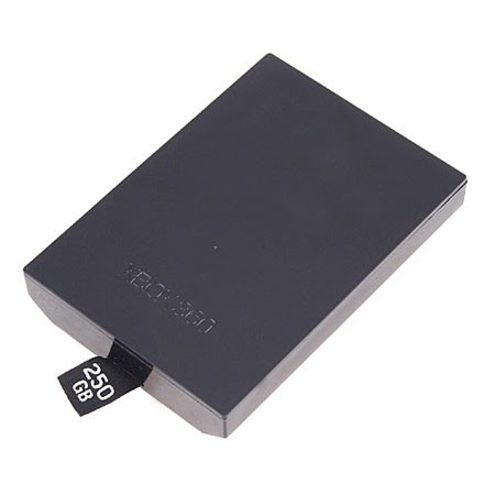 Batería ordenador portátil Disco duro negro de 250GB para XBOX 360