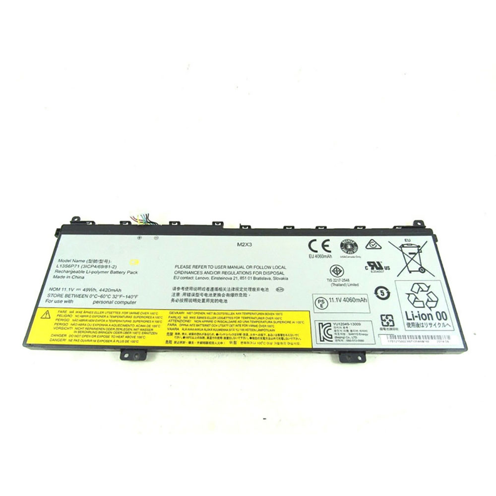 Batería ordenador 50Wh/4520mAh 11.1V L13M6P71-baterias-50Wh/LENOVO-L13S6P71