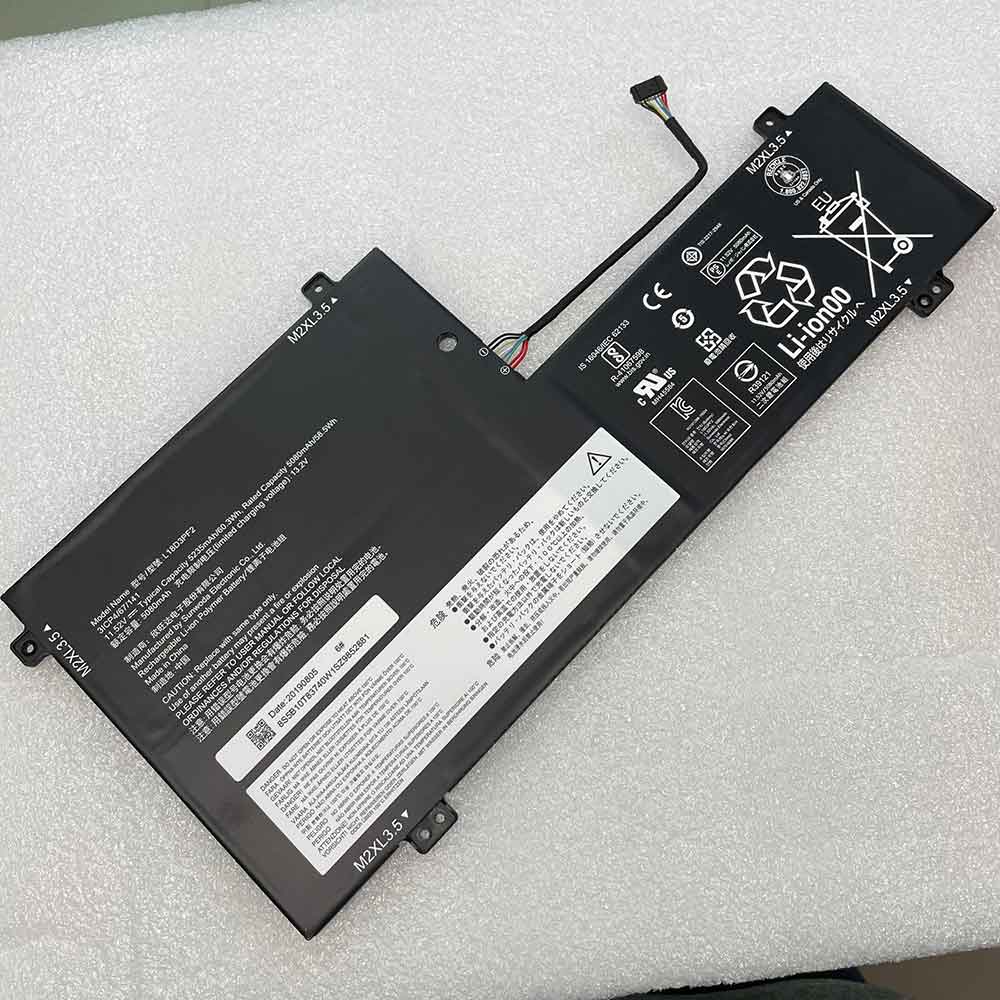 Batería ordenador 5080mAh 11.52V L18M3PFA-baterias-5000mAh/LENOVO-3ICP4/67/141