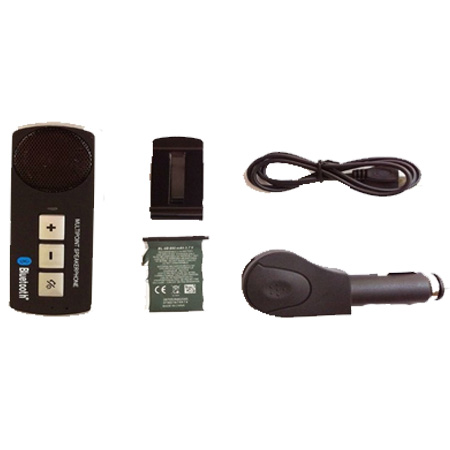 Batería ordenador portátil Portable Bluetooth Speaker for Cell phone Hands Free Car Kit Speakerphone MA26