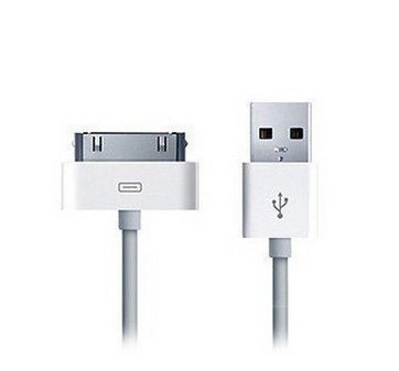 Batería ordenador portátil USB Data Sync Charger Cable Cord for iPhone 4 4S 3G/3GS iPod Touch
