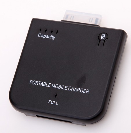 Batería ordenador portátil NUEVO Portable External 1900mAh Mobile Backup Battery Charger for iPhone4 4s iPod
