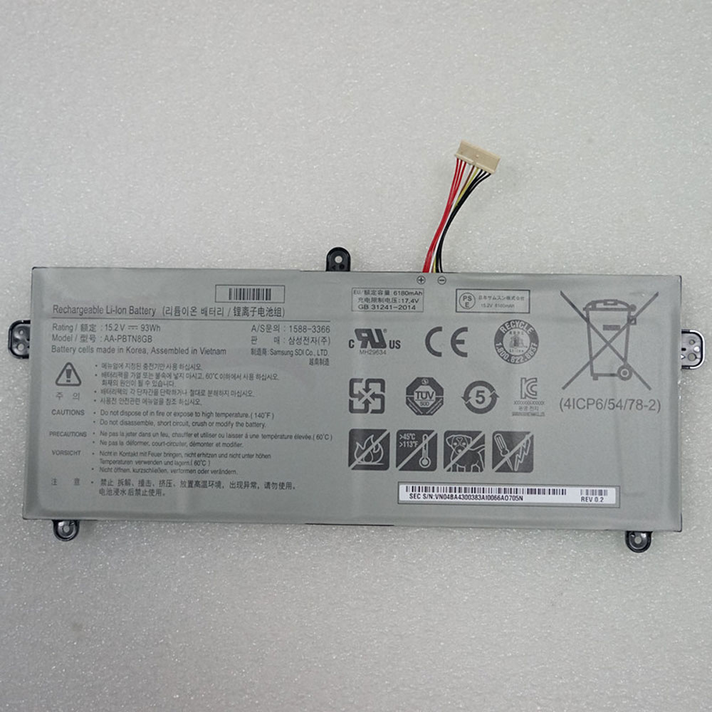 Batería  93Wh/6180mAh 15.2V 1588-3366-baterias-93Wh/SAMSUNG-AA-PBTN8GB