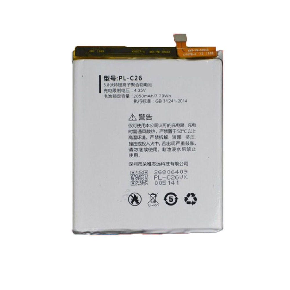 Batería  2050mAh/7.79WH 3.8V/4.35V PL-C26-baterias-2050mAh/DOOV-PL-C26