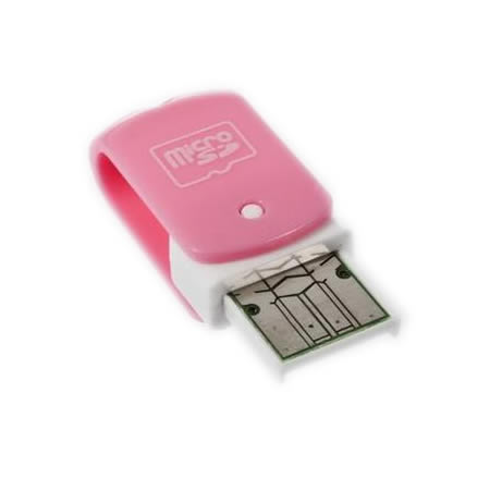 Batería ordenador portátil Mini USB 2.0 TF rotation Micro SD Card Adapter Adaptor Reader For PC Laptop NUEVO