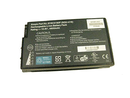 Batería ordenador 4800mAh 10.8V 3UR18650F-2-QC-EF6