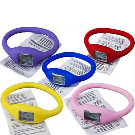 Batería ordenador portátil Fashion Cute Silicone Rubber Jelly Ion Sports Bracelet Wrist Watch Stylish Women