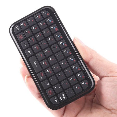 Batería ordenador portátil Mini teclado Bluetooth ultra fino para  PC PS3 PDA 