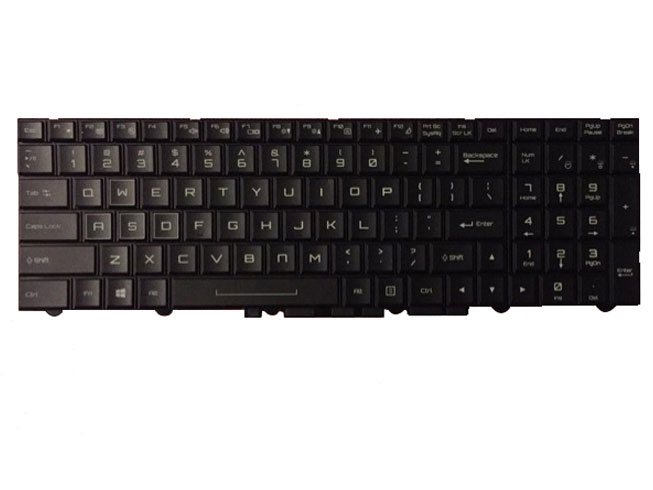 Batería ordenador portátil US Keyboard Backlit V149550AS1 6-80-P7500-011-3 for Clevo P750ZM P750ZM-G P751ZM