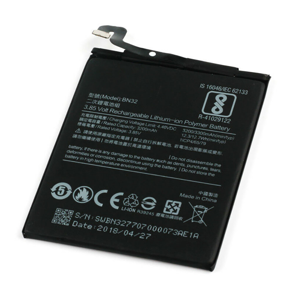 Batería  3200mAh/12.3WH 3.85V/4.40V BN32-baterias-3200mAh/XIAOMI-BN32