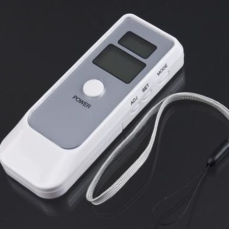 Batería ordenador portátil Easy to Use and Carry LCD Digital Alcohol Breath Analyzer Tester Breathalyzer