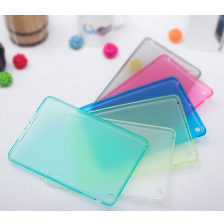 Batería ordenador portátil Translucent design silicon soft 

ultra-thin iPad Mini protective case cover