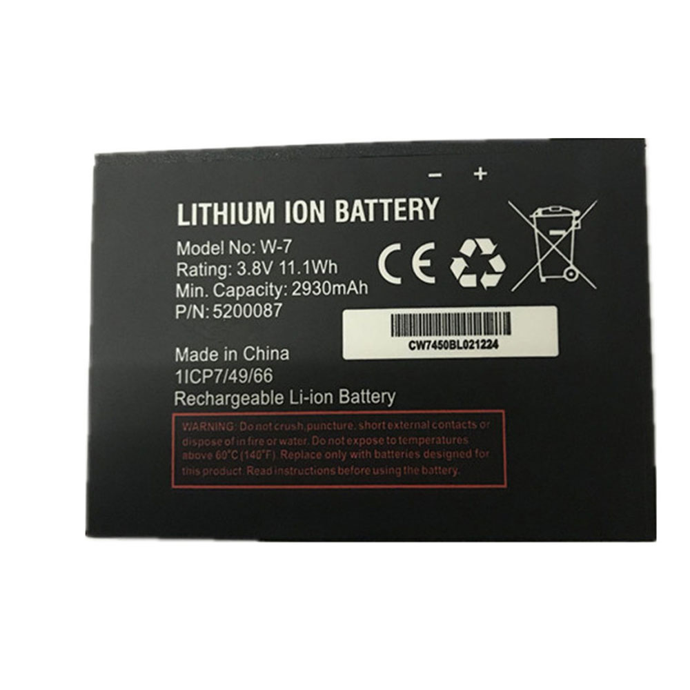 Batería  2930mAh/11.1Wh 3.8V W-7-baterias-2930mAh/NETGEAR-W-7